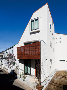 敷地有効活用の家